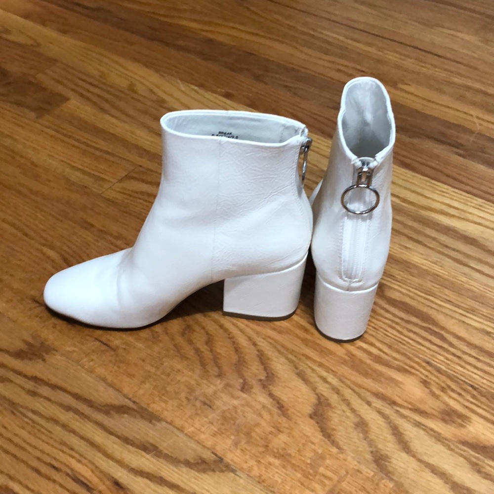 White booties